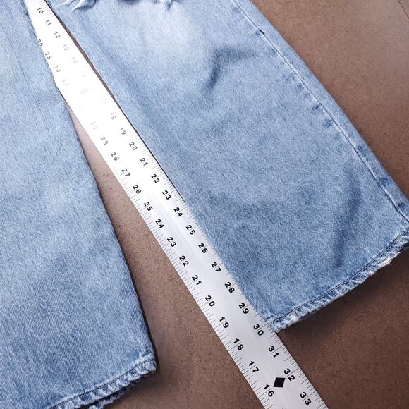 Levi's 94 Baggy Jeans Women 30 Blue Mid Rise Zip Fly Grunge Streetwear Denim - Picture 8 of 13